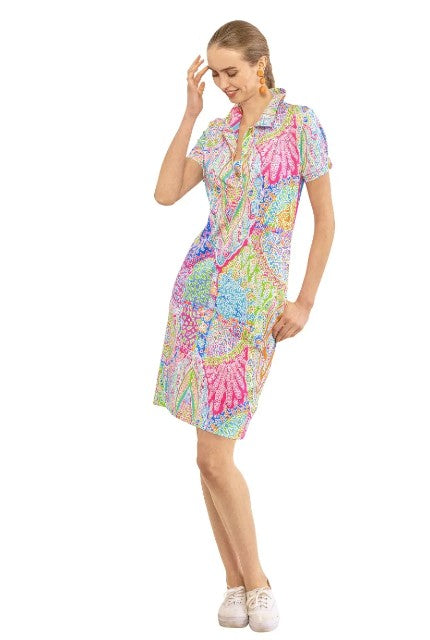 Gretchen Scott Dress in Grand Bazaar Print Rebeccas Fashions Gretchen Scott Dress in Grand Bazaar Print Rebeccas Fashions