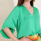 ALDEN ADAIR ALEXIS TOP IN JADE