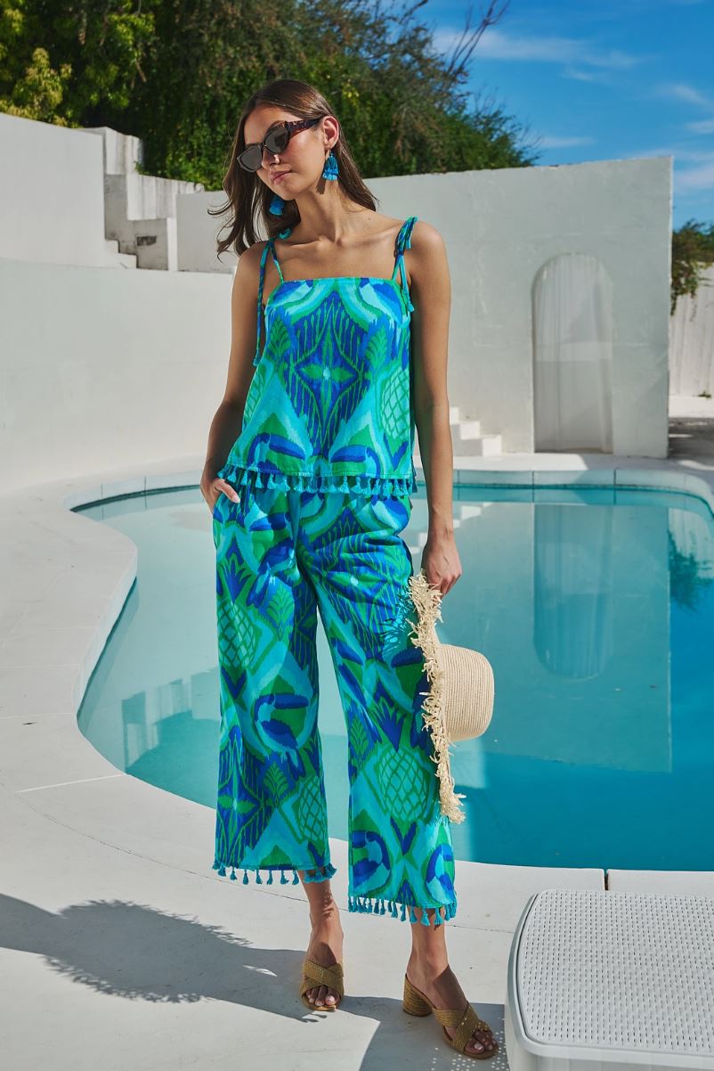 Sugarlips Blissy Tropical Yari Cami Top